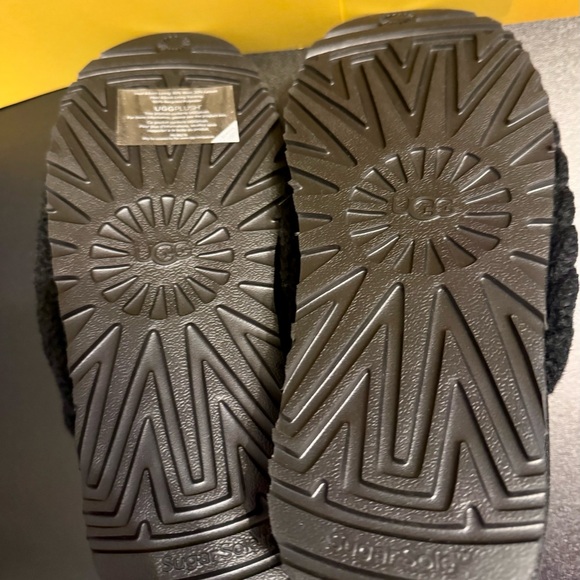 UGG Classic Mini Black Knit Boots - Picture 6 of 16